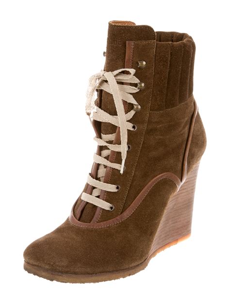 chloe women's shoes|chloe wedge boots us website.